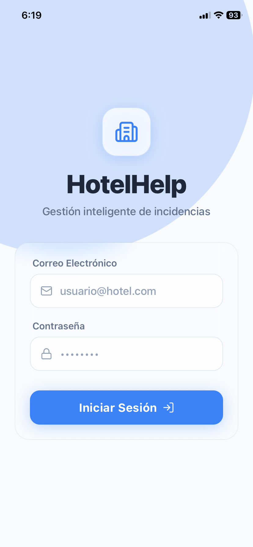 Dashboard Hotelero